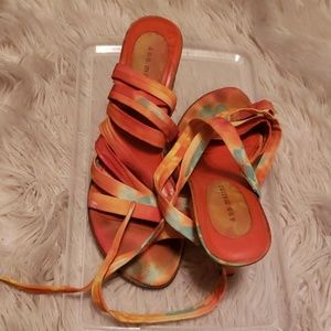 Ladies Strap Up Sandals